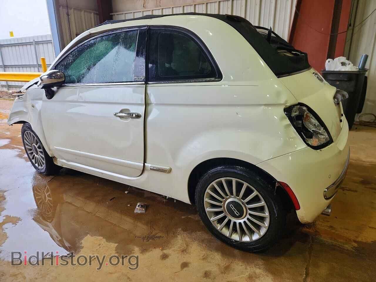 2012 FIAT 500 - VIN: 3C3CFFERXCT321898 - Фото 2