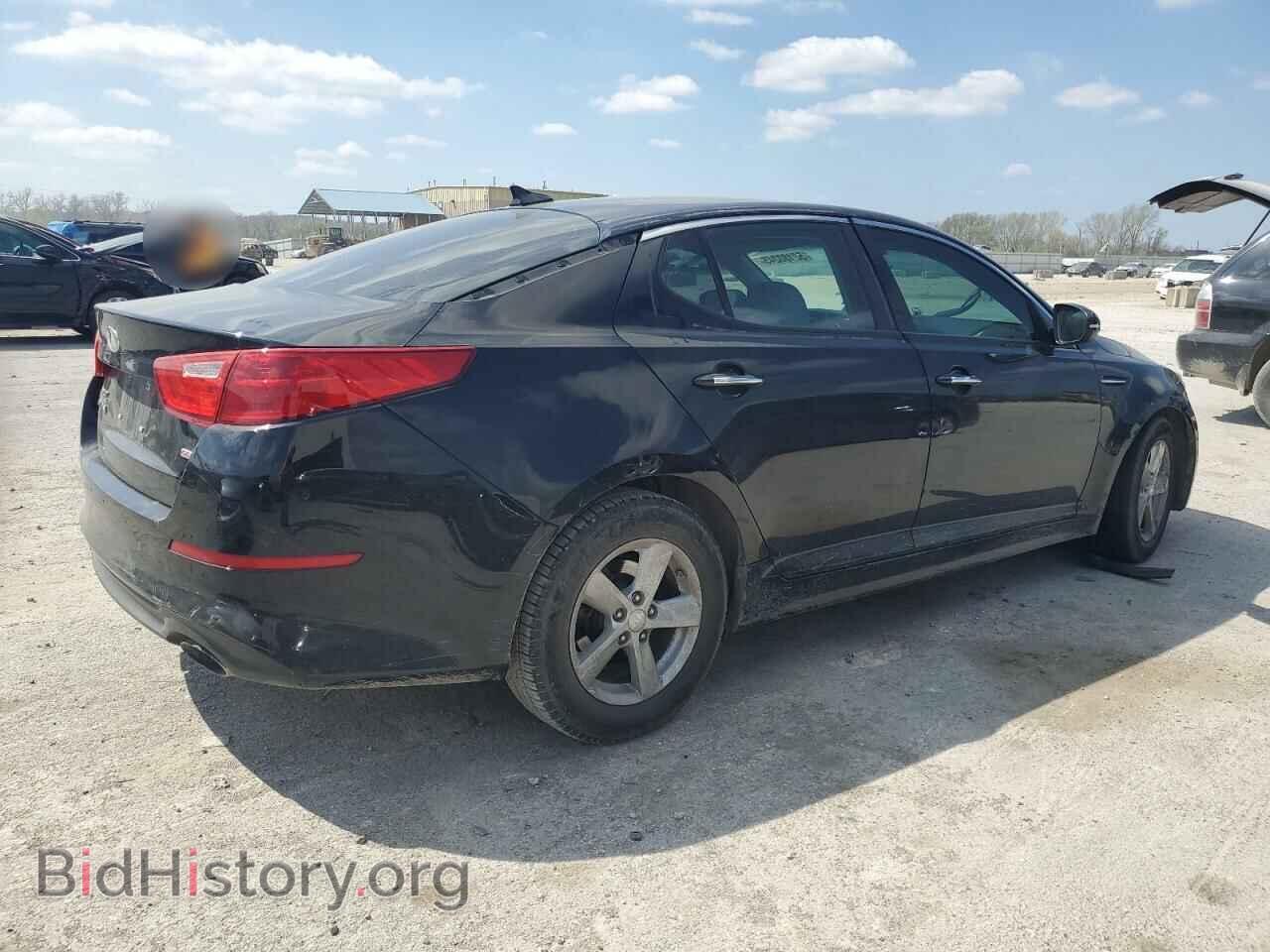 2015 KIA OPTIMA - VIN: 5XXGM4A76FG374125 - Фото 3