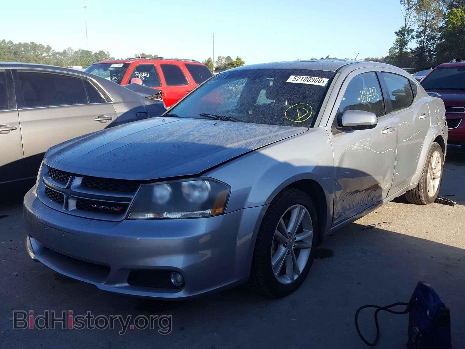 2013 DODGE AVENGER - VIN: 1C3CDZCB7DN544222 - Фото 2