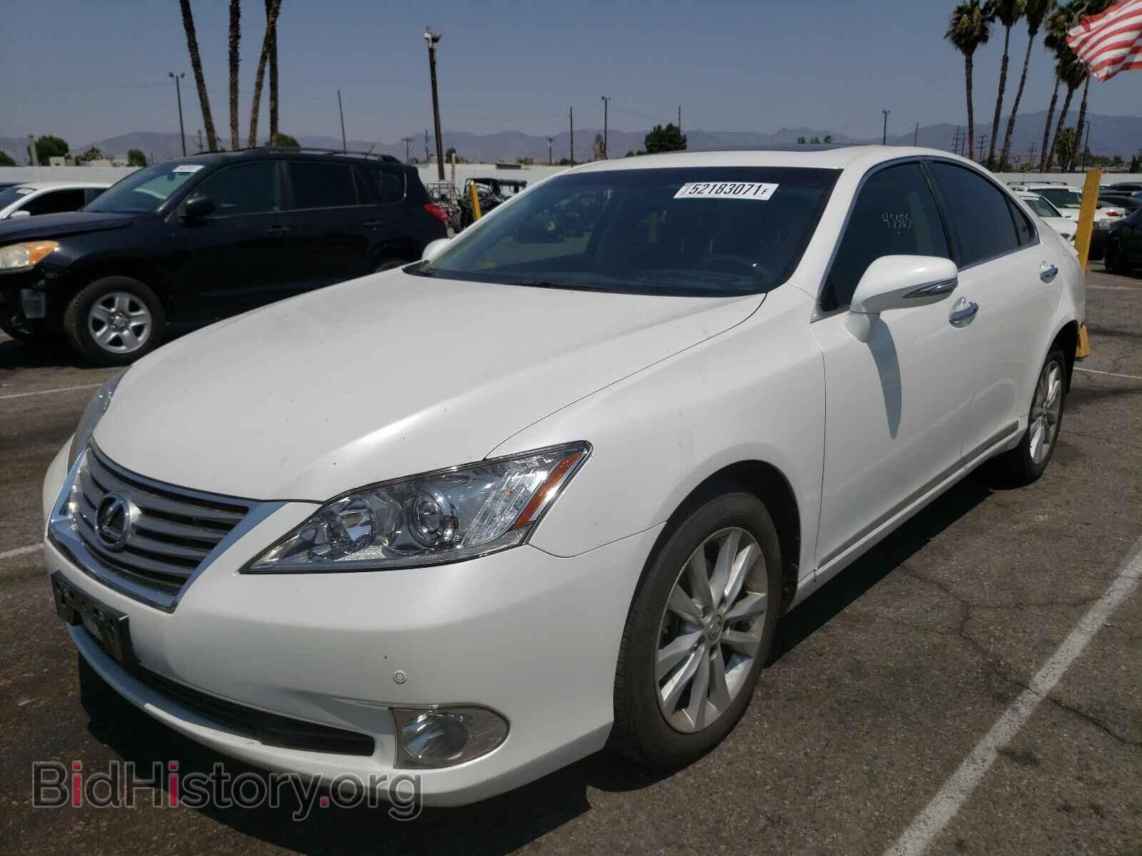 2012 LEXUS ES350 - VIN: JTHBK1EG6C2506146 - Фото 2
