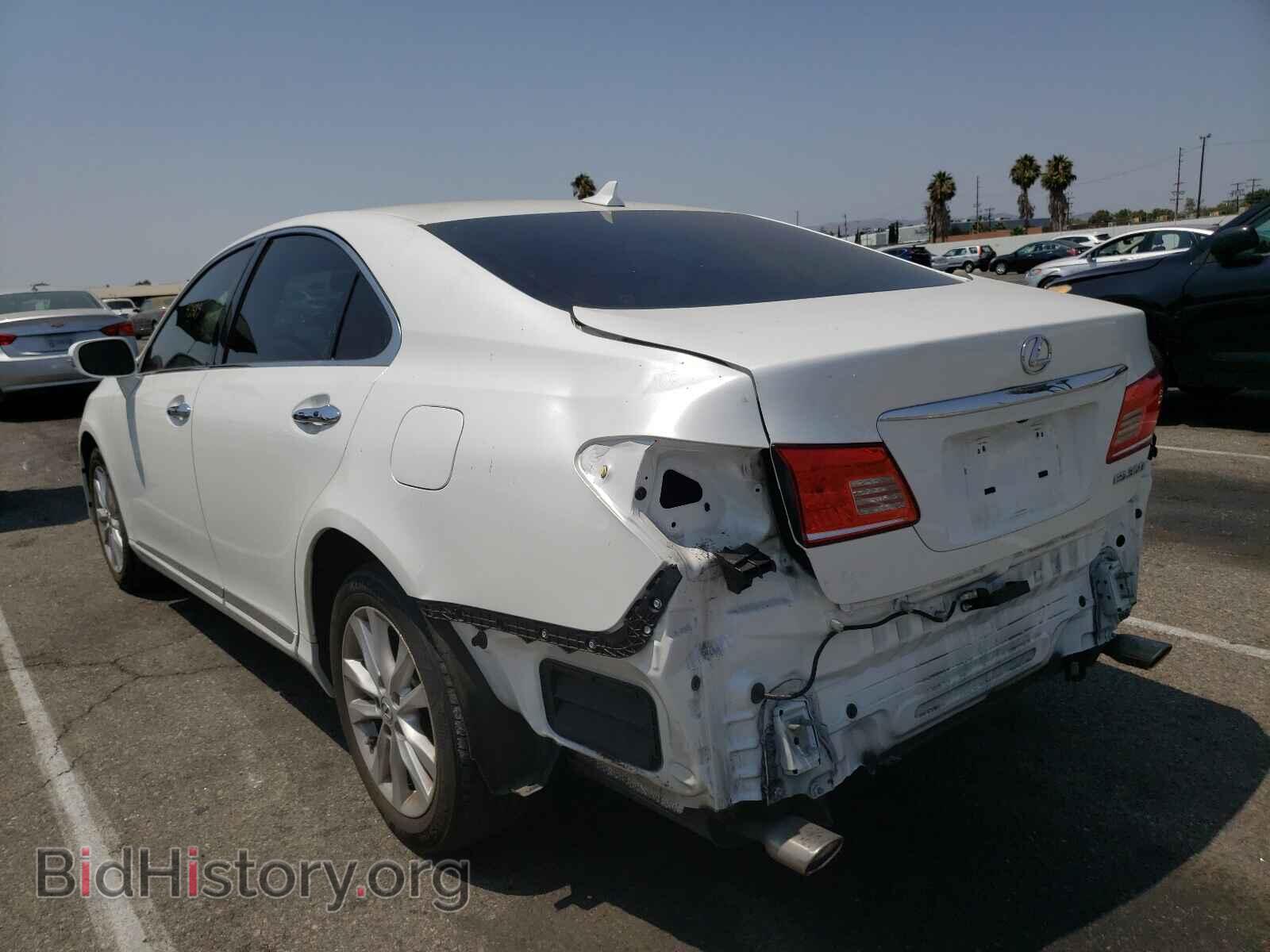 2012 LEXUS ES350 - VIN: JTHBK1EG6C2506146 - Фото 3