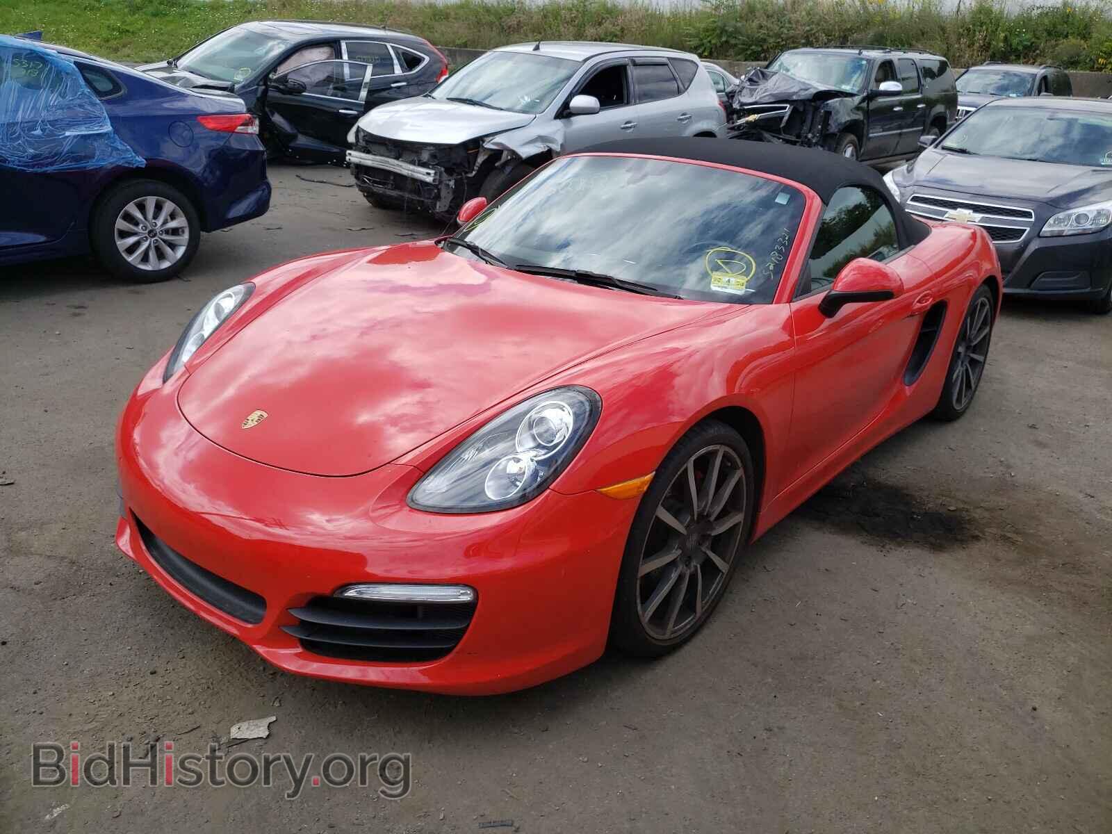 2014 PORSCHE BOXSTER - VIN: WP0CB2A83ES141051 - Фото 2
