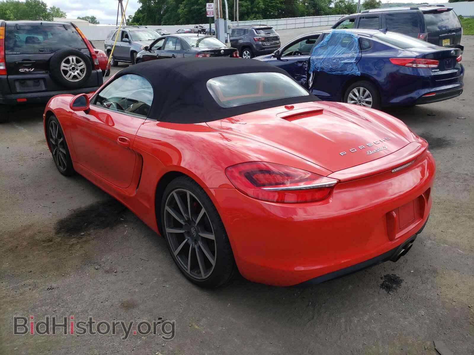 2014 PORSCHE BOXSTER - VIN: WP0CB2A83ES141051 - Фото 3