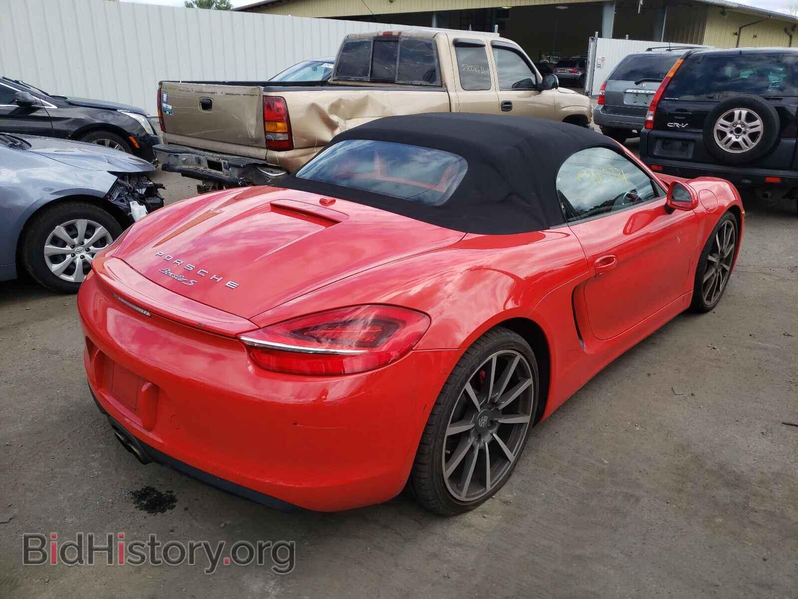 2014 PORSCHE BOXSTER - VIN: WP0CB2A83ES141051 - Фото 4