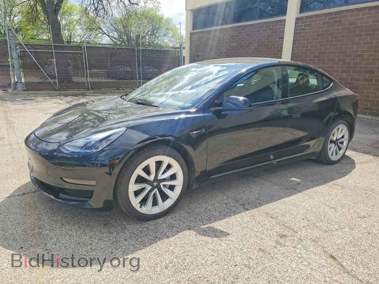 Photo 5YJ3E1EA2NF304591 - TESLA MODEL 3 2022