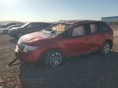 2010 Ford EDGE SEL, red — VIN 2FMDK3JC1ABB64908, Copart