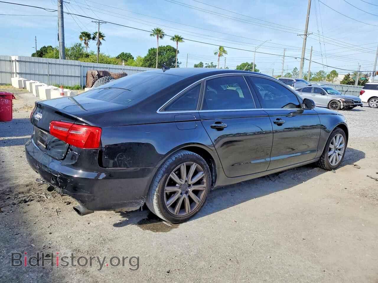 2013 AUDI A6 - VIN: WAUGFAFC0DN138325 - Фото 3