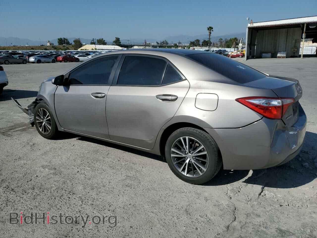 2016 TOYOTA COROLLA - VIN: 5YFBURHEXGP474068 - Фото 2