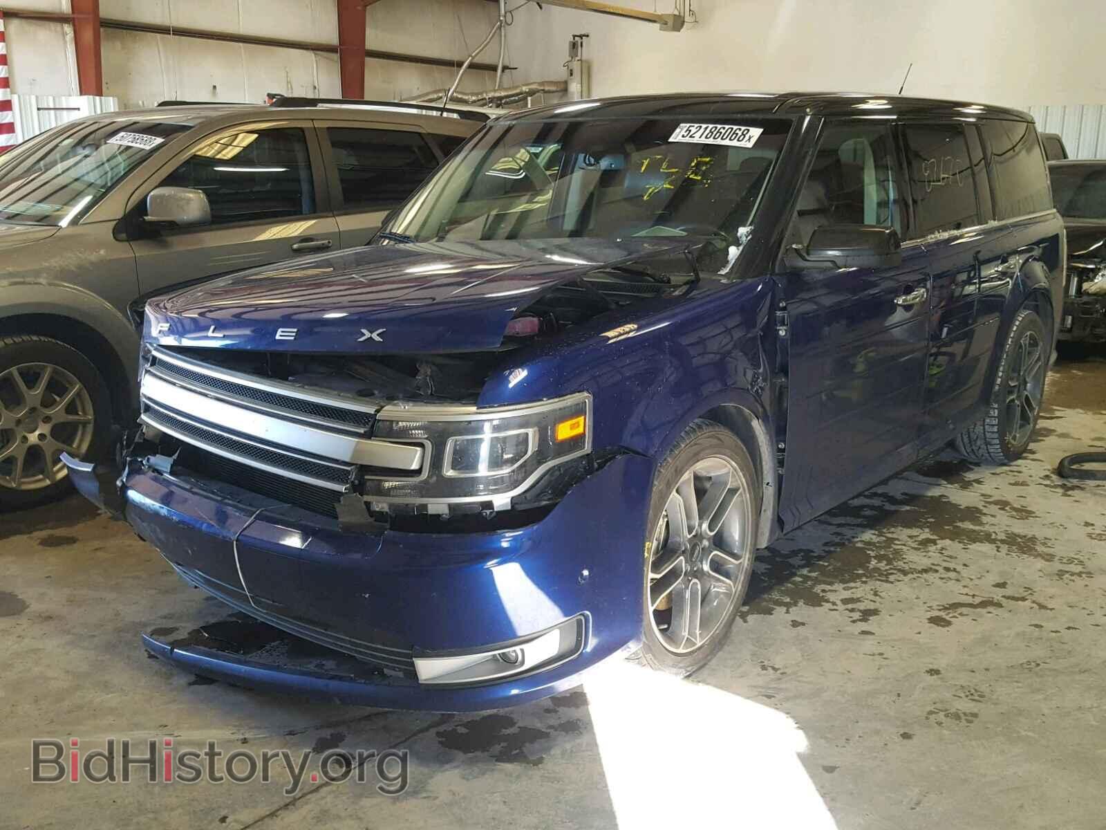 2014 FORD FLEX LIMIT - VIN: 2FMHK6DT5EBD27256 - Фото 2