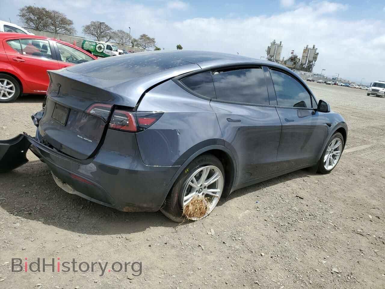 2022 TESLA MODEL Y - VIN: 7SAYGAEE7NF346146 - Фото 3