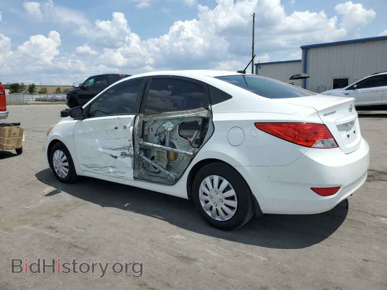 2014 HYUNDAI ACCENT - VIN: KMHCU4AE2EU736839 - Фото 2