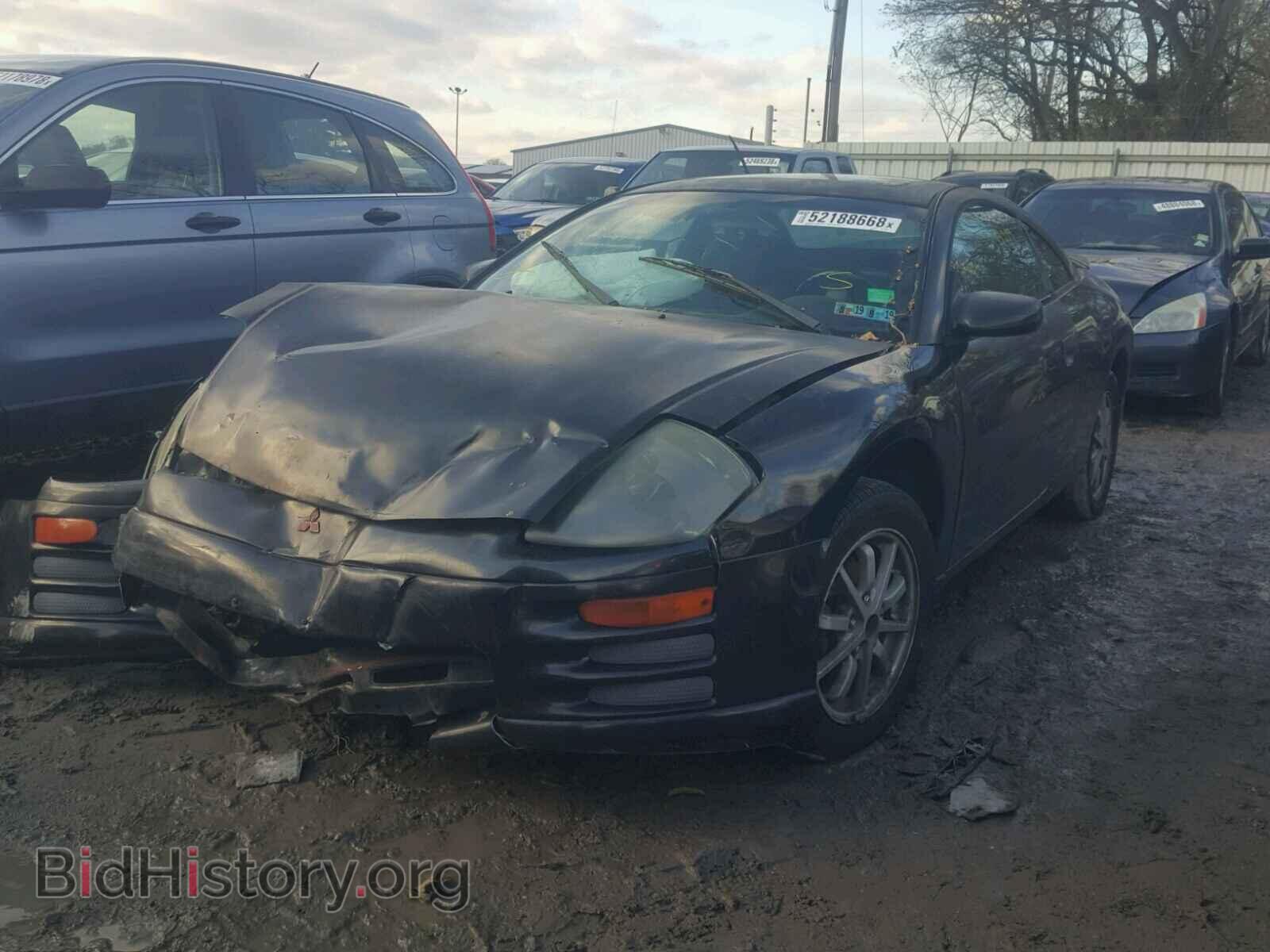 2001 MITSUBISHI ECLIPSE - VIN: 4A3AC44G91E224587 - Фото 2