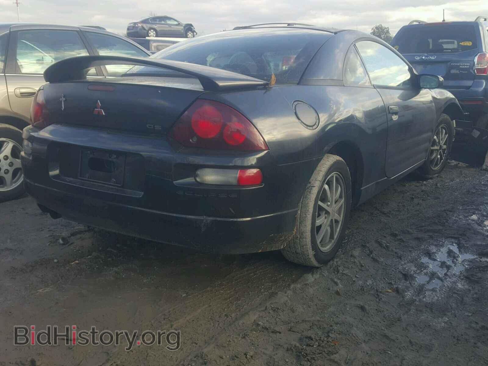 2001 MITSUBISHI ECLIPSE - VIN: 4A3AC44G91E224587 - Фото 4