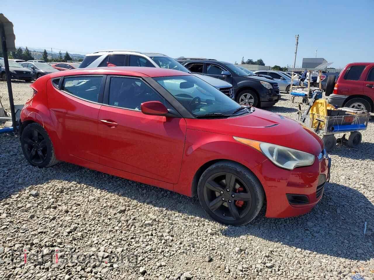 2013 HYUNDAI VELOSTER - VIN: KMHTC6AD2DU169746 - Фото 4