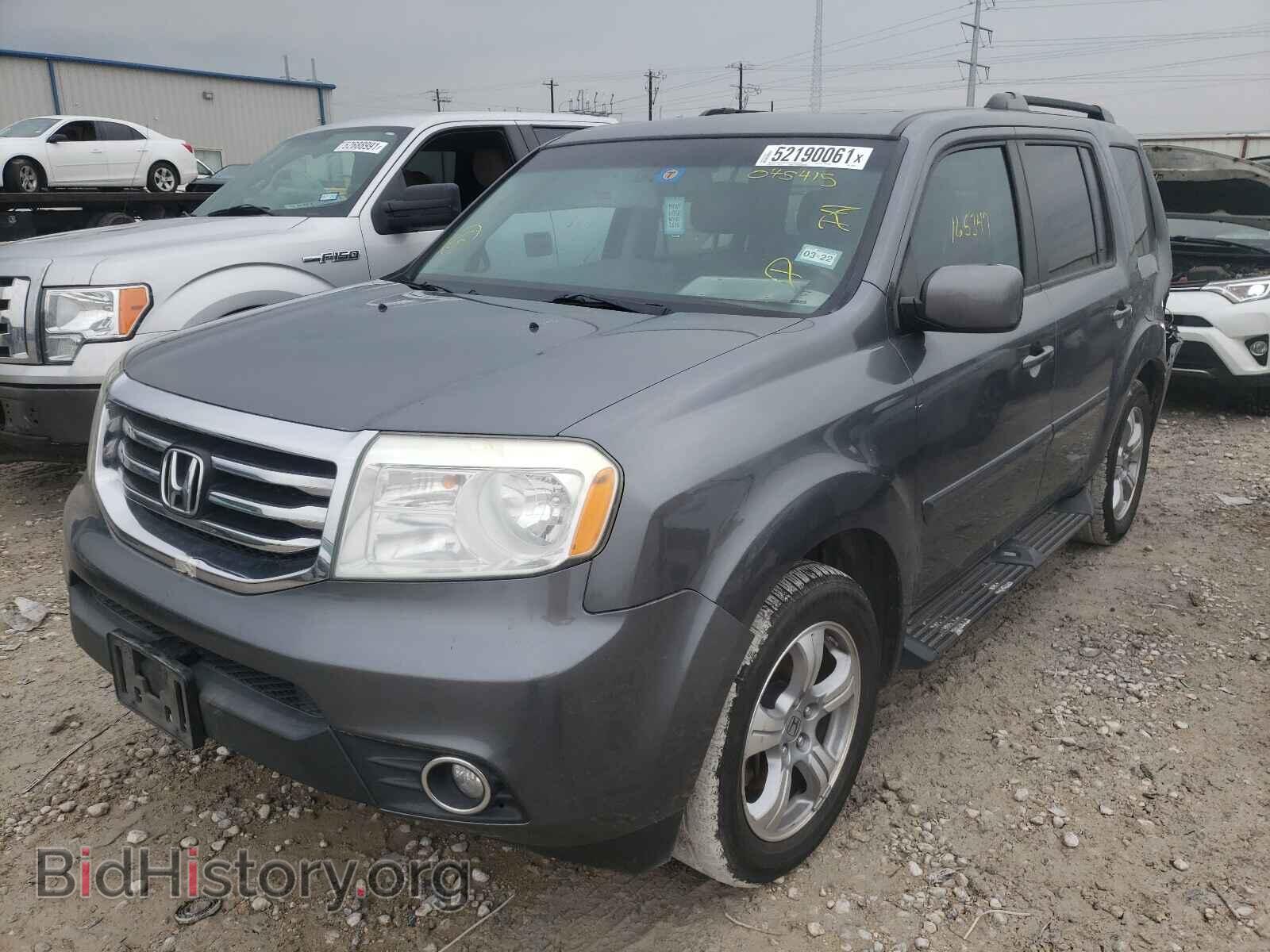 2012 HONDA PILOT - VIN: 5FNYF4H51CB045415 - Фото 2