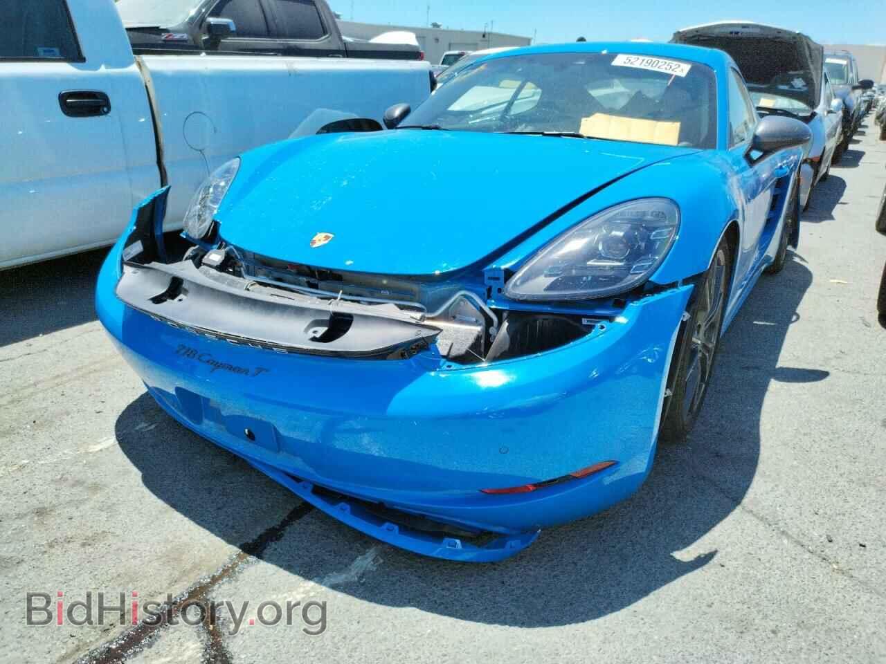 2022 PORSCHE CAYMAN - VIN: WP0AA2A85NS255160 - Фото 2