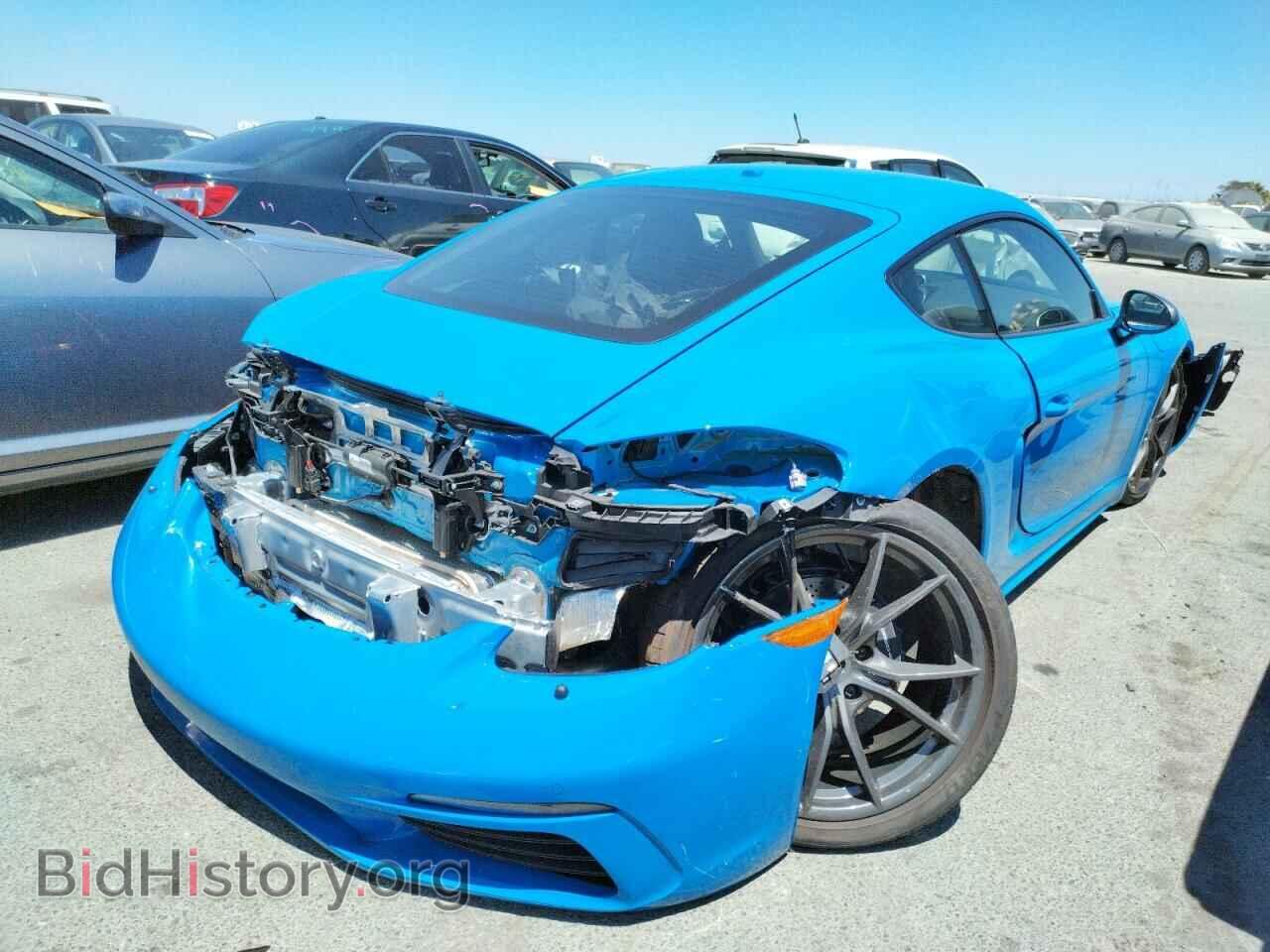 2022 PORSCHE CAYMAN - VIN: WP0AA2A85NS255160 - Фото 4