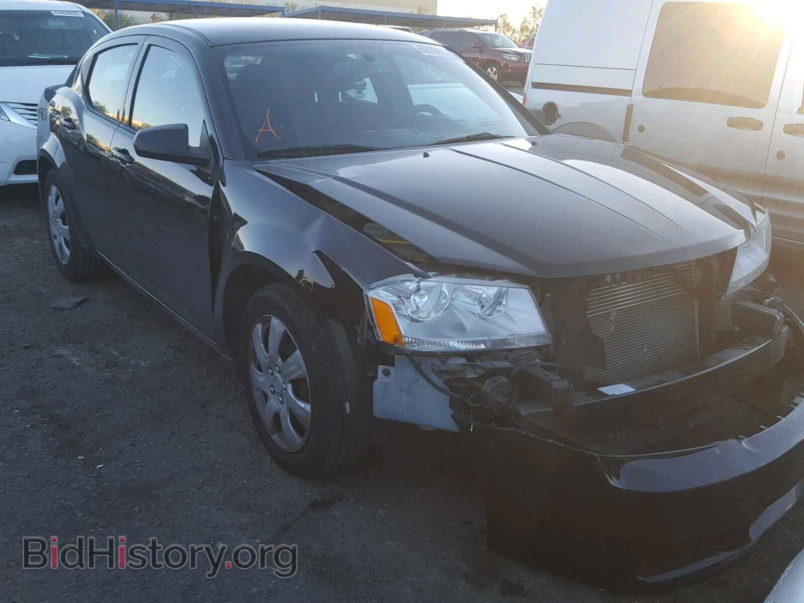 Photo 1C3CDZAB0CN165807 - DODGE AVENGER 2012
