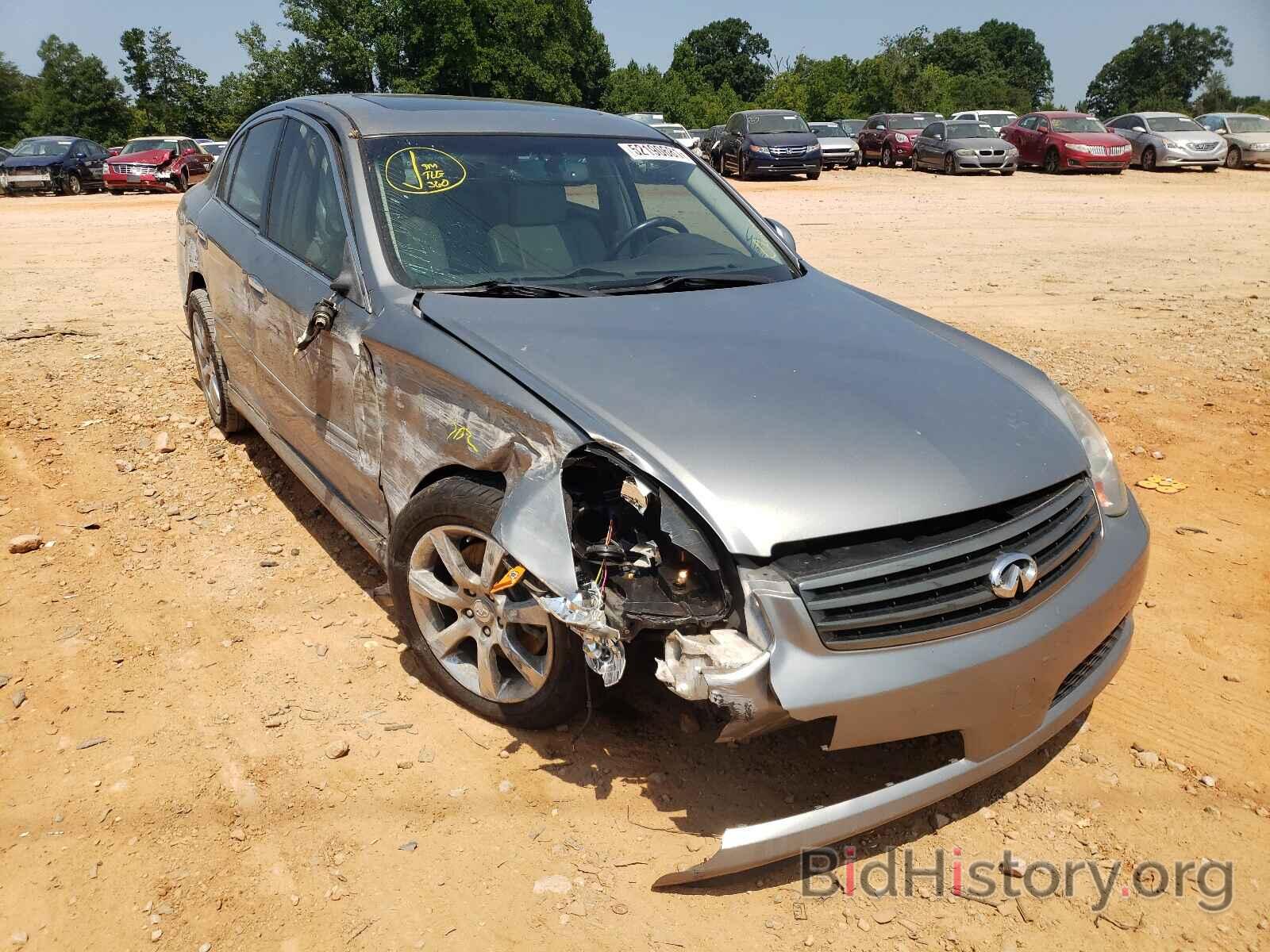 Photo JNKCV51E76M520010 - INFINITI G35 2006