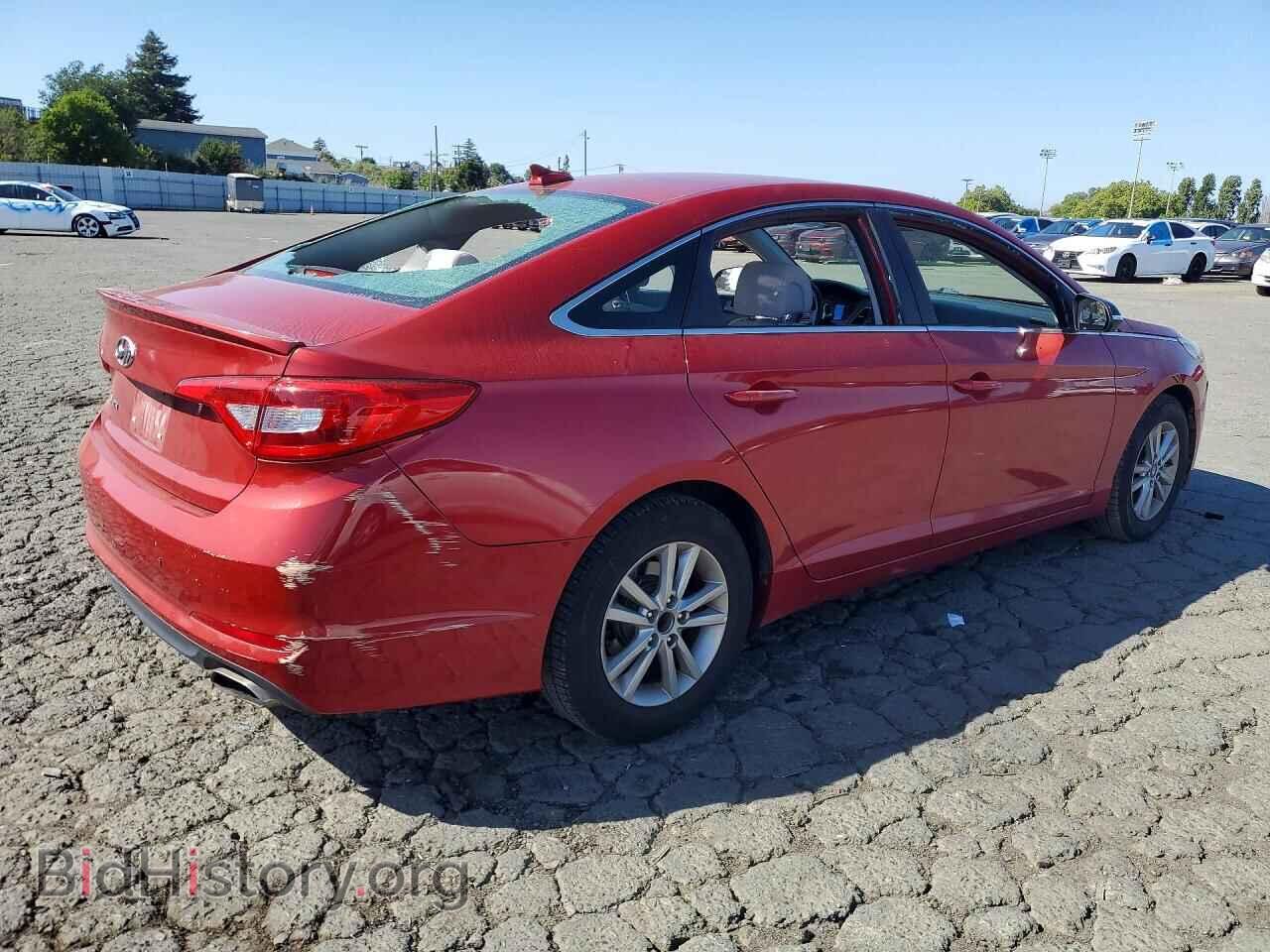2017 HYUNDAI SONATA - VIN: 5NPE24AF2HH572857 - Фото 3