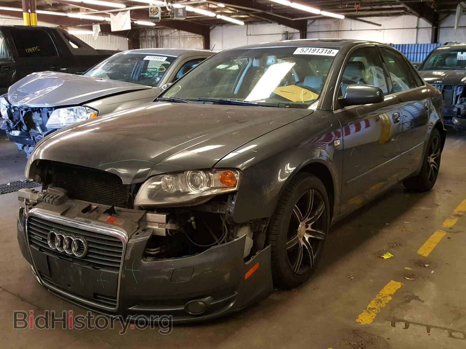2005 AUDI A4 - VIN: WAUDG68E75A476549 - Фото 2