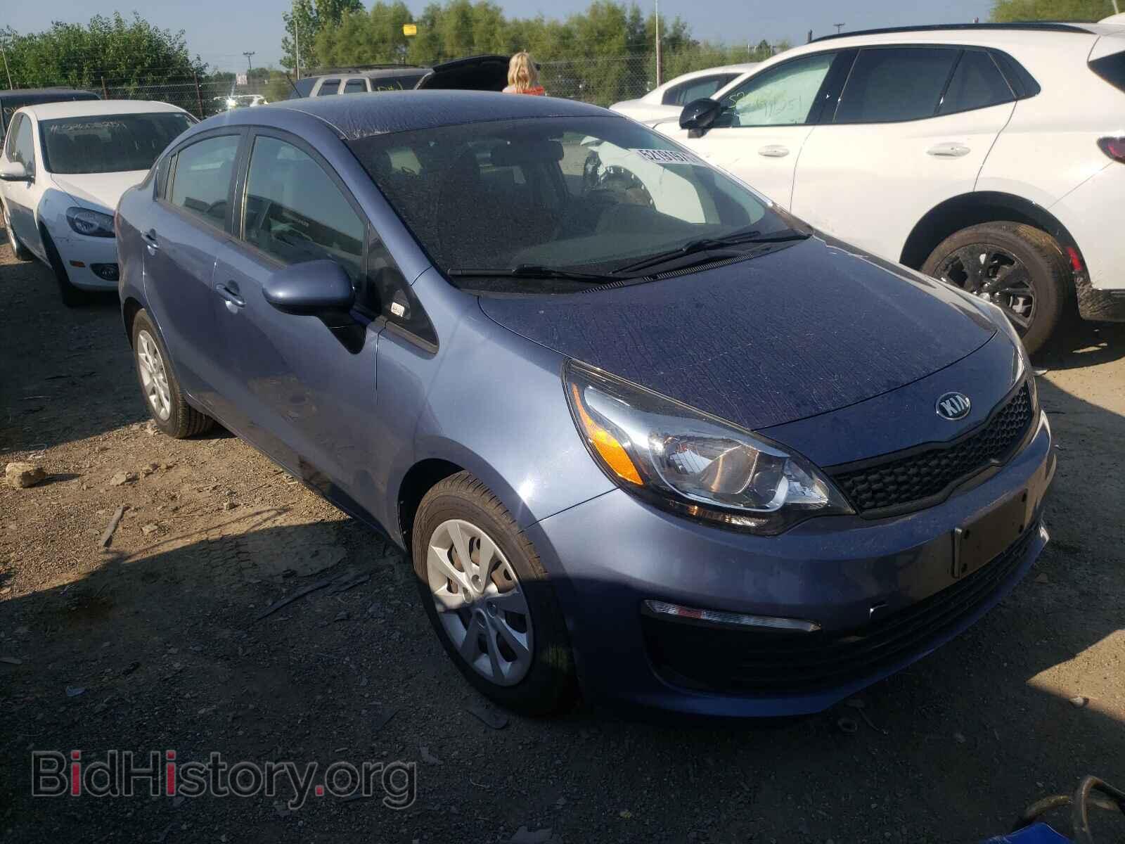 Фотография KNADM4A31G6558546 - KIA RIO 2016
