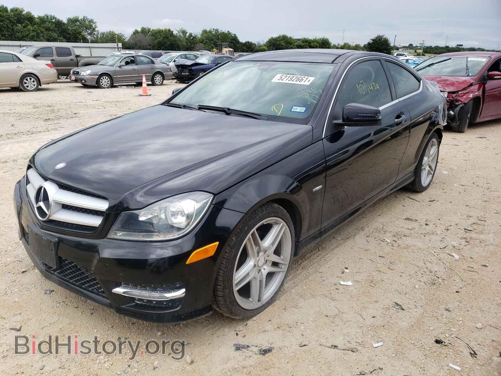 2012 MERCEDES-BENZ C-CLASS - VIN: WDDGJ4HB2CF810973 - Фото 2