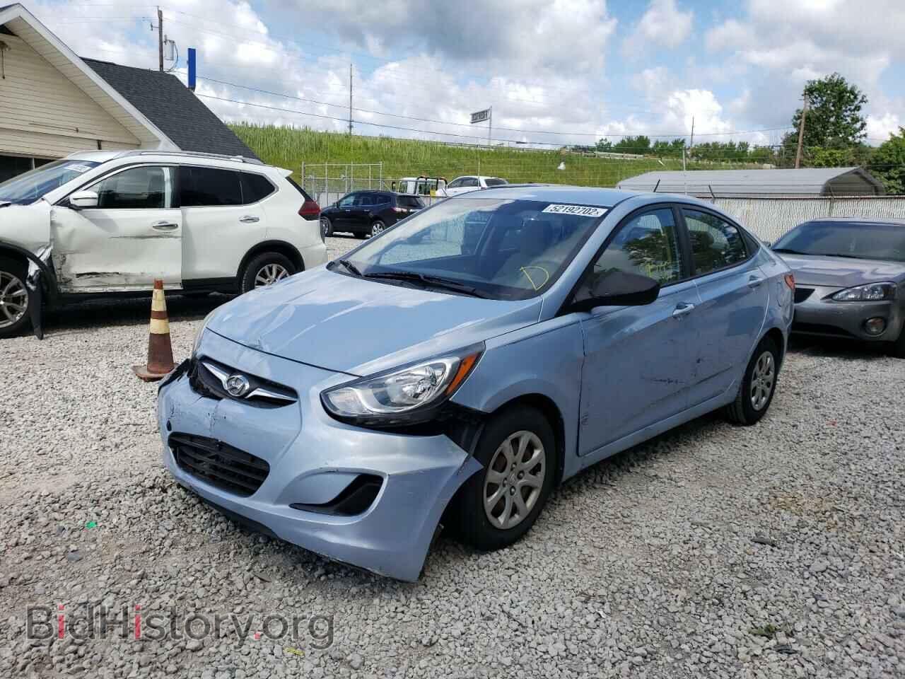 2013 HYUNDAI ACCENT - VIN: KMHCT4AE4DU568610 - Фото 2