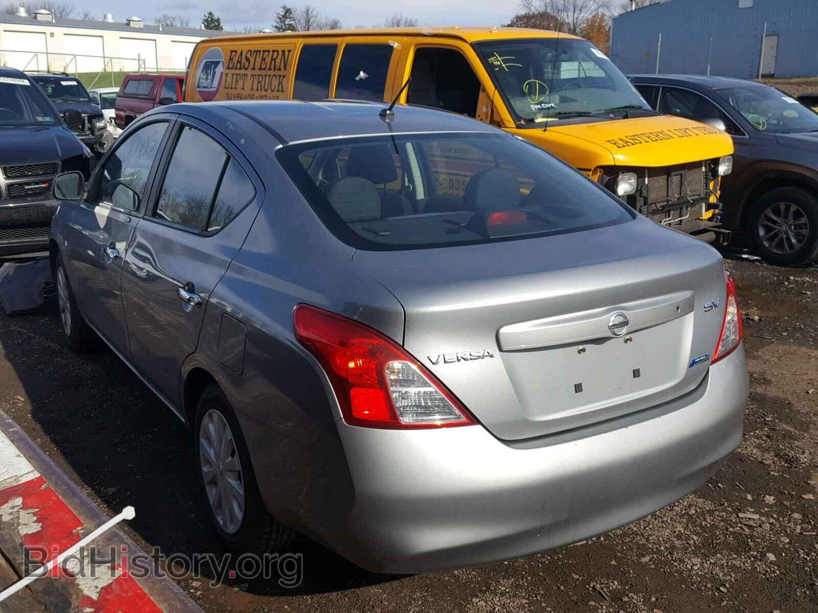2012 NISSAN VERSA - VIN: 3N1CN7AP2CL820447 - Фото 3