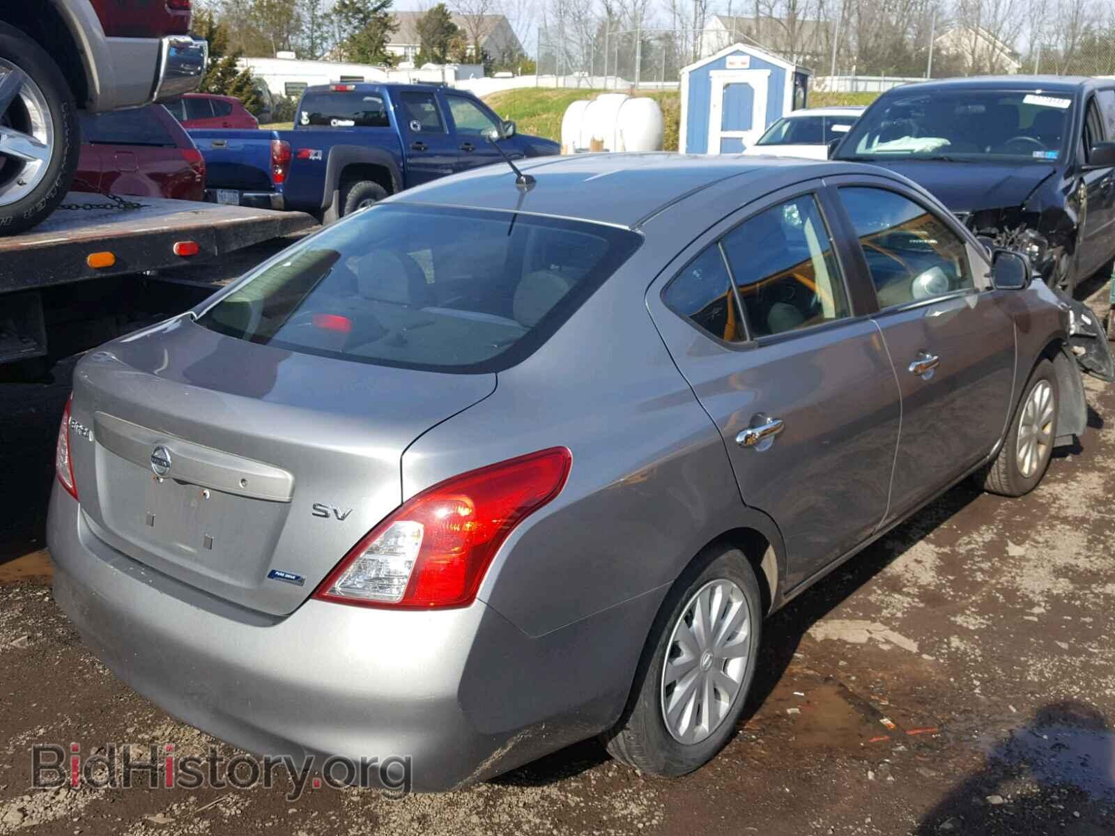 2012 NISSAN VERSA - VIN: 3N1CN7AP2CL820447 - Фото 4