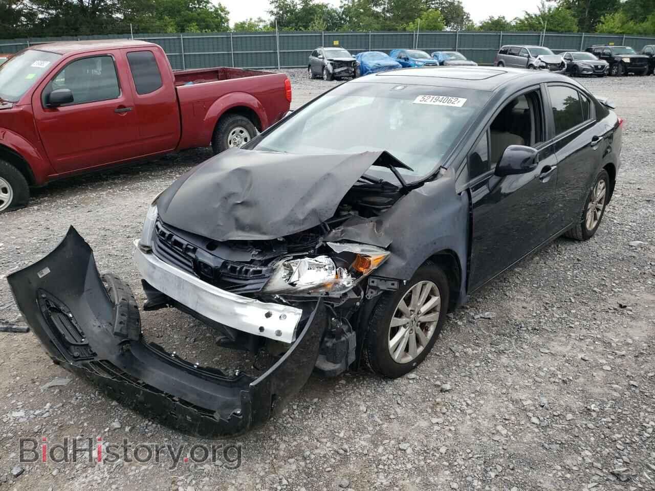 2012 HONDA CIVIC - VIN: 19XFB2F85CE037070 - Фото 2