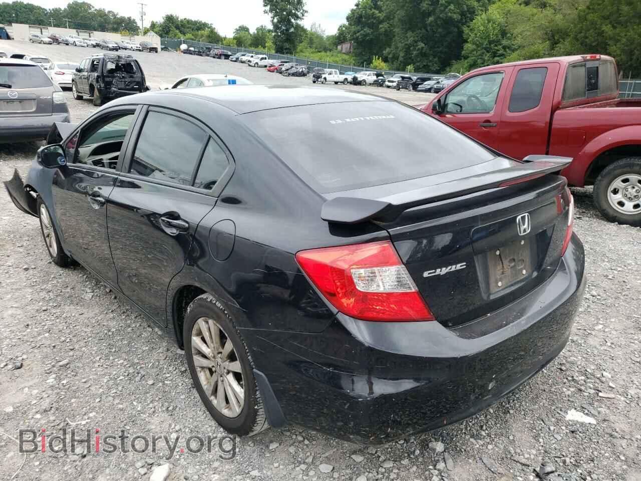 2012 HONDA CIVIC - VIN: 19XFB2F85CE037070 - Фото 3