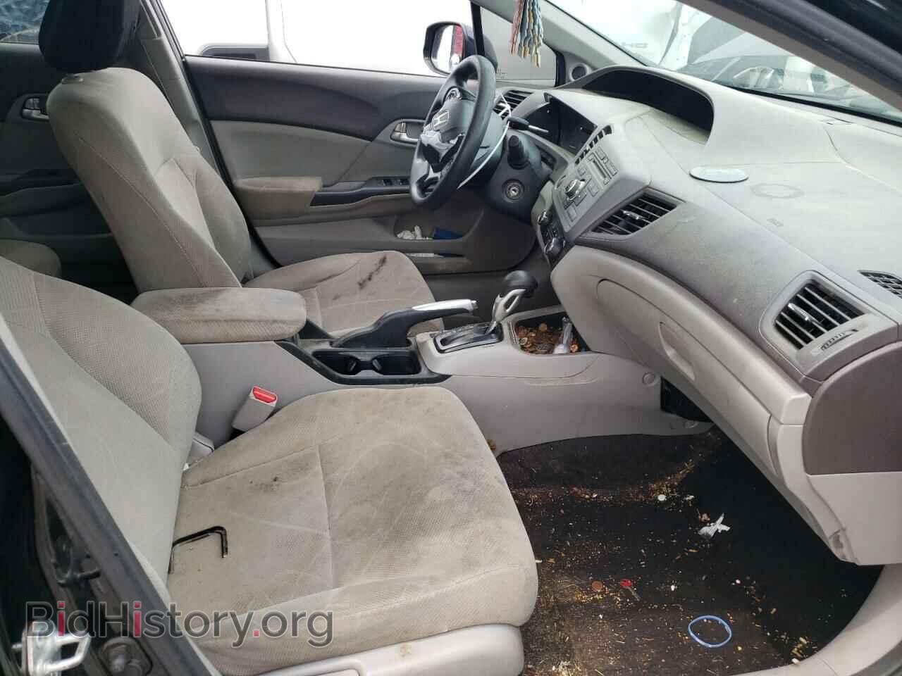 2012 HONDA CIVIC - VIN: 19XFB2F85CE037070 - Фото 5