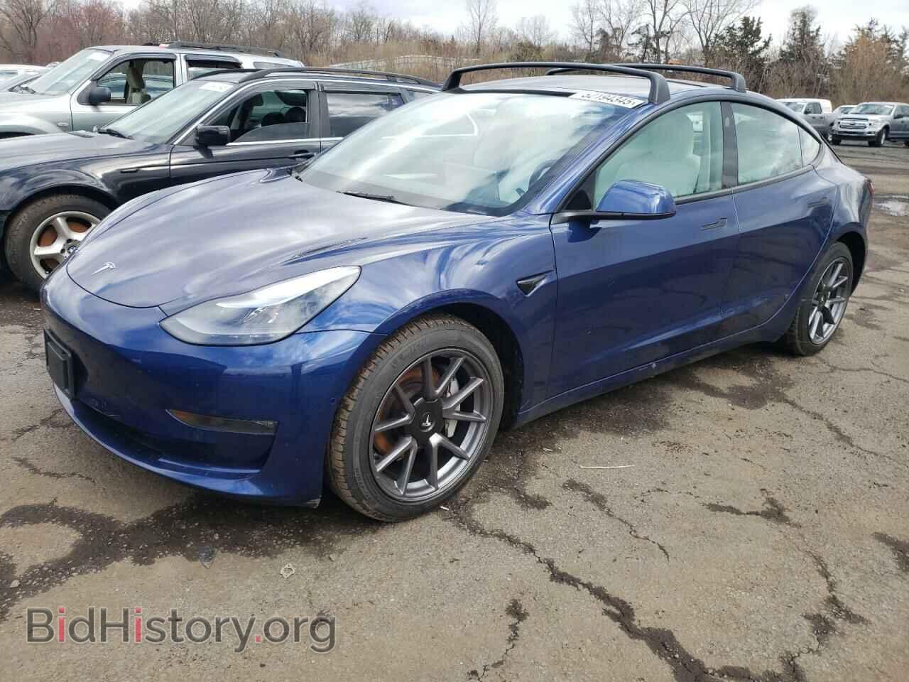 Фотография 5YJ3E1EB0NF104060 - TESLA MODEL 3 2022