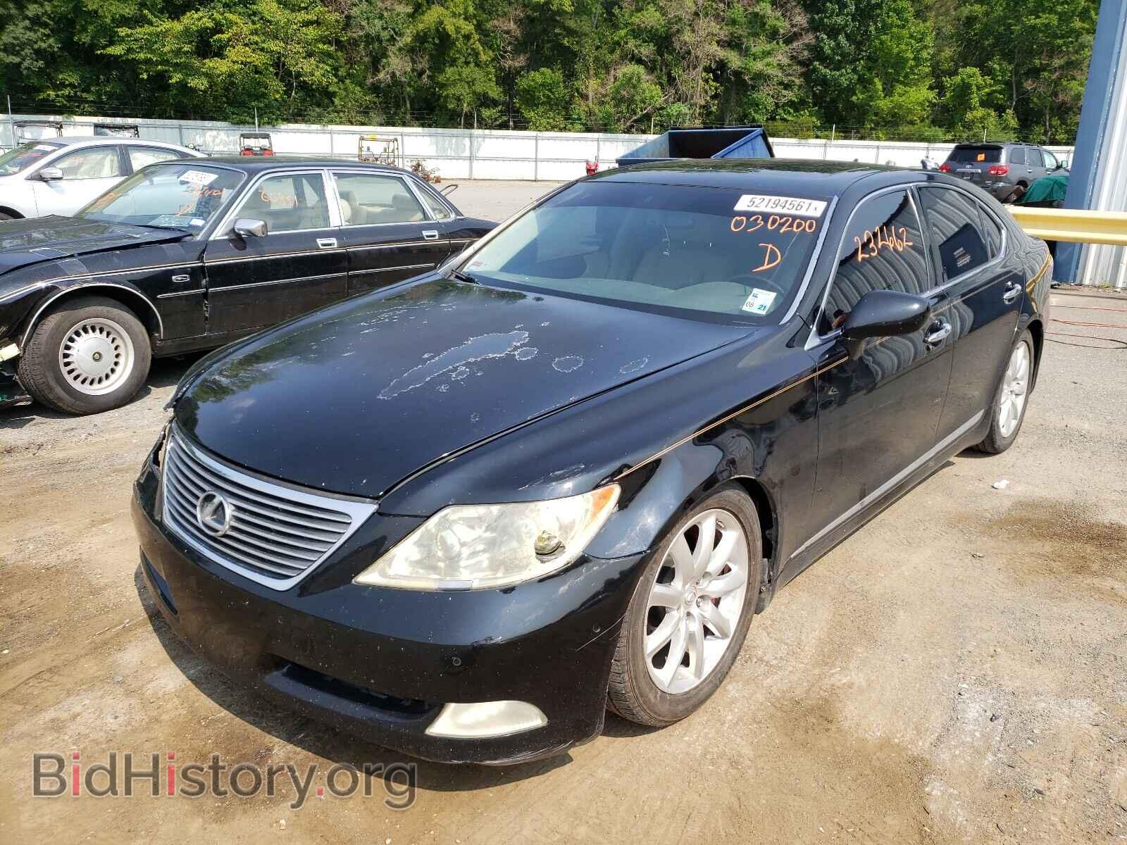 2007 LEXUS LS460 - VIN: JTHBL46F475030200 - Фото 2