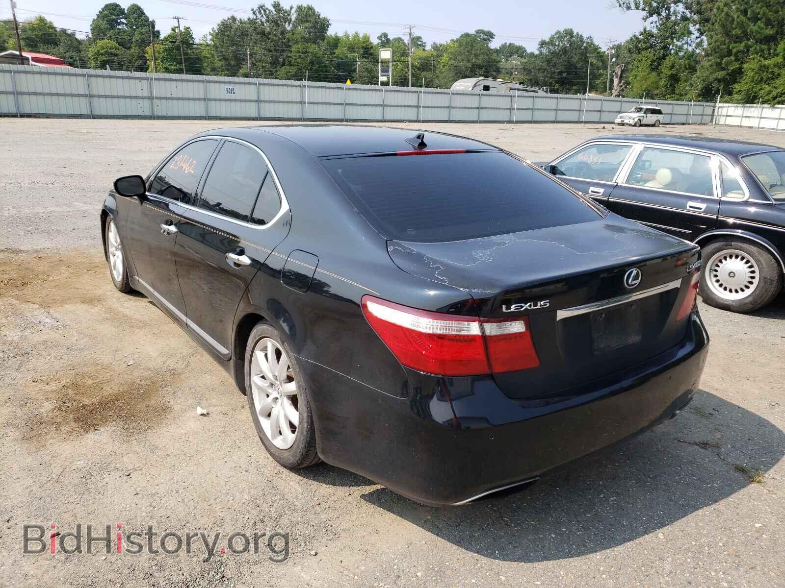 2007 LEXUS LS460 - VIN: JTHBL46F475030200 - Фото 3