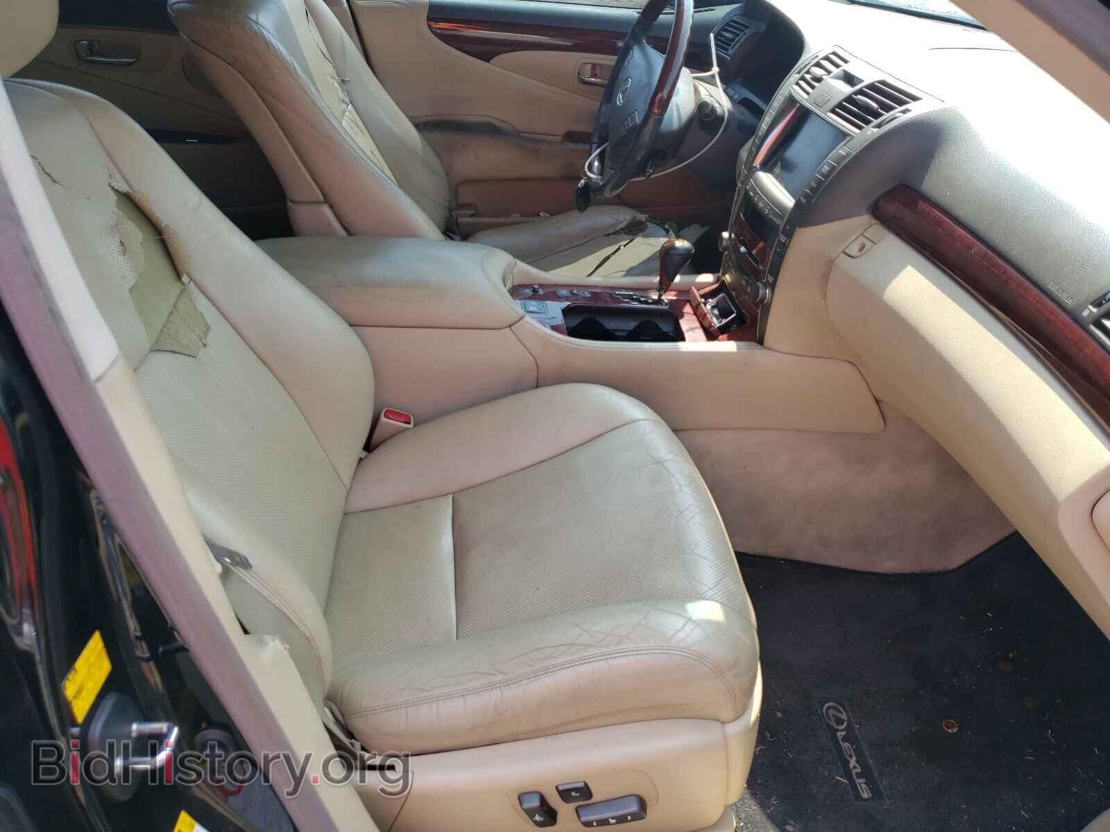 2007 LEXUS LS460 - VIN: JTHBL46F475030200 - Фото 5