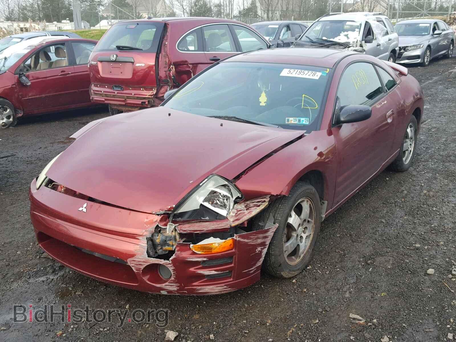2003 MITSUBISHI ECLIPSE - VIN: 4A3AC44G93E207131 - Фото 2