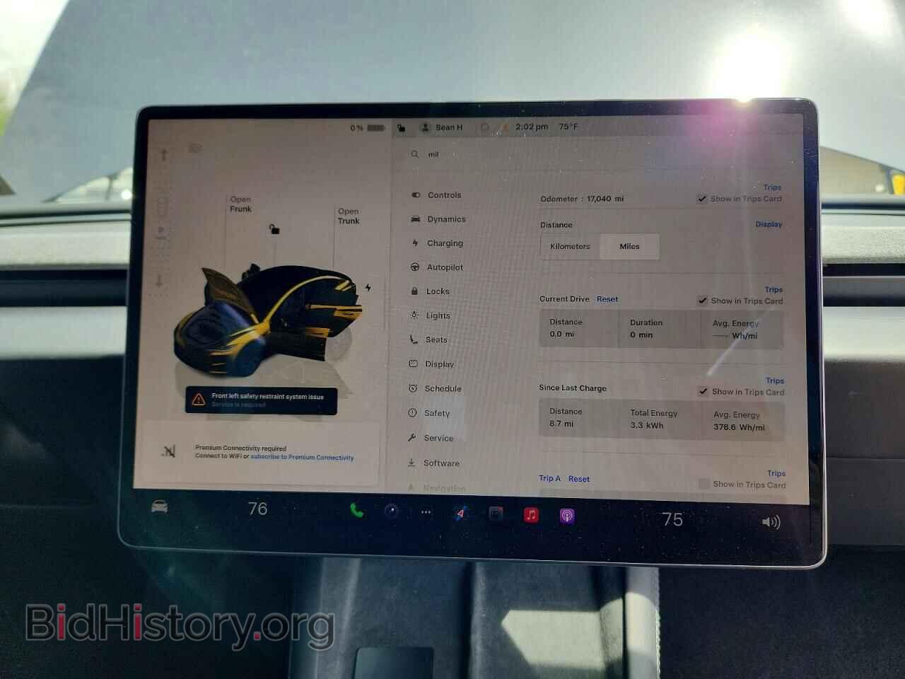 2025 TESLA MODEL 3 - VIN: 5YJ3E1EB7SF993872 - Фото 9