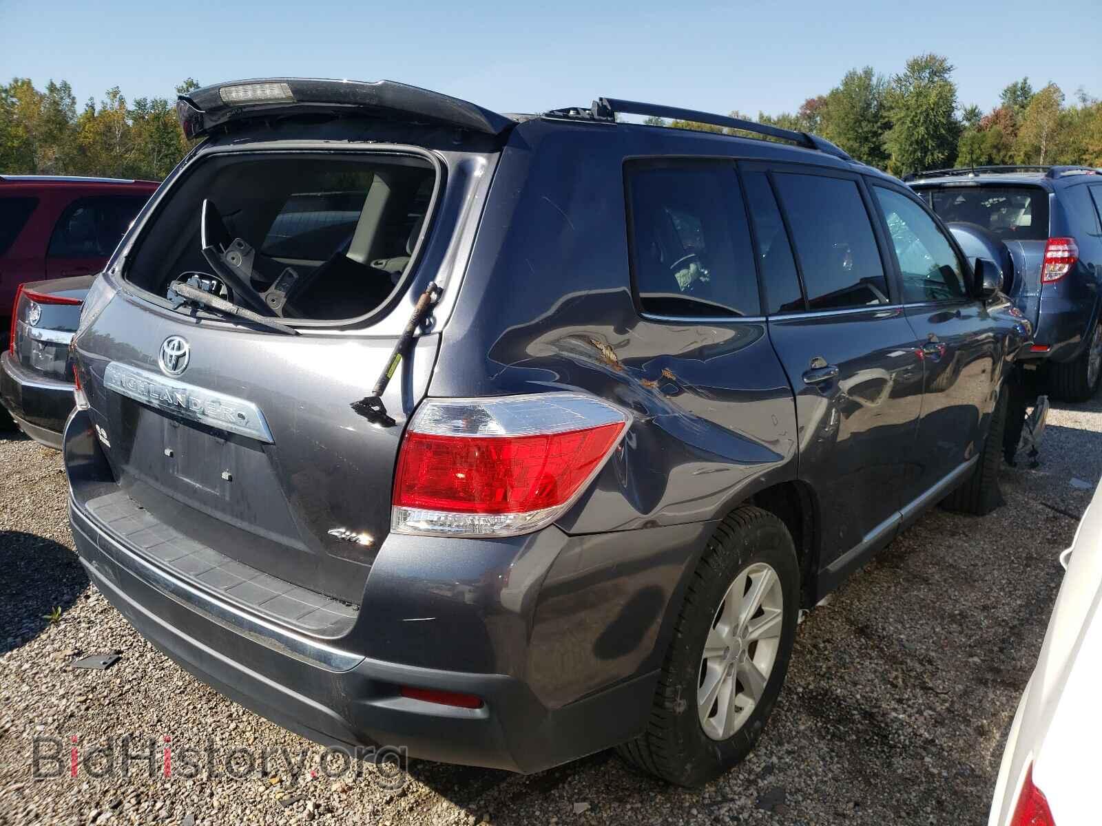 2012 TOYOTA HIGHLANDER - VIN: 5TDBK3EH9CS154632 - Фото 4