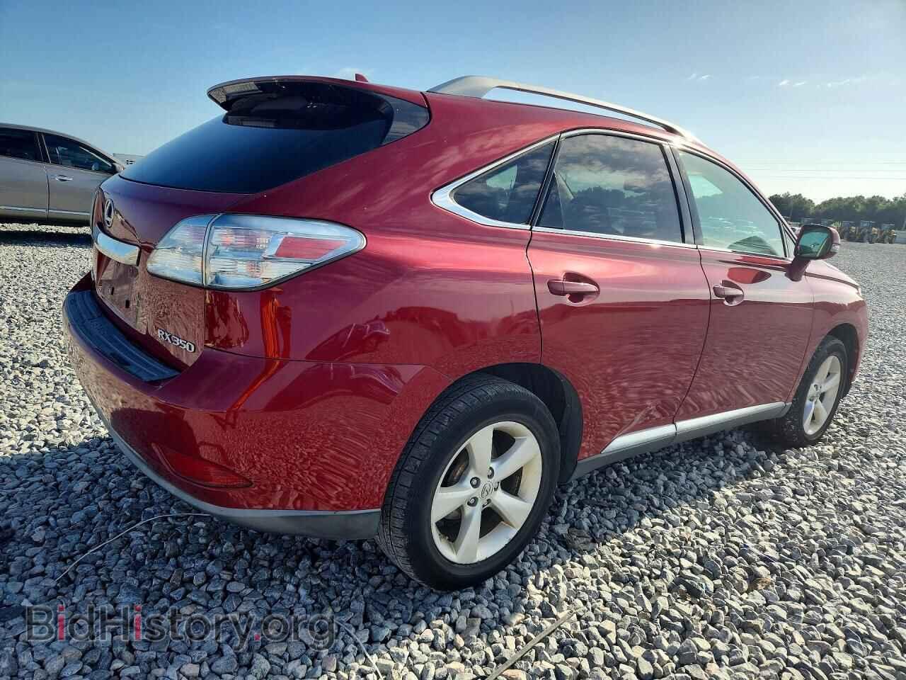 2010 LEXUS RX350 - VIN: 2T2BK1BA7AC054266 - Фото 3