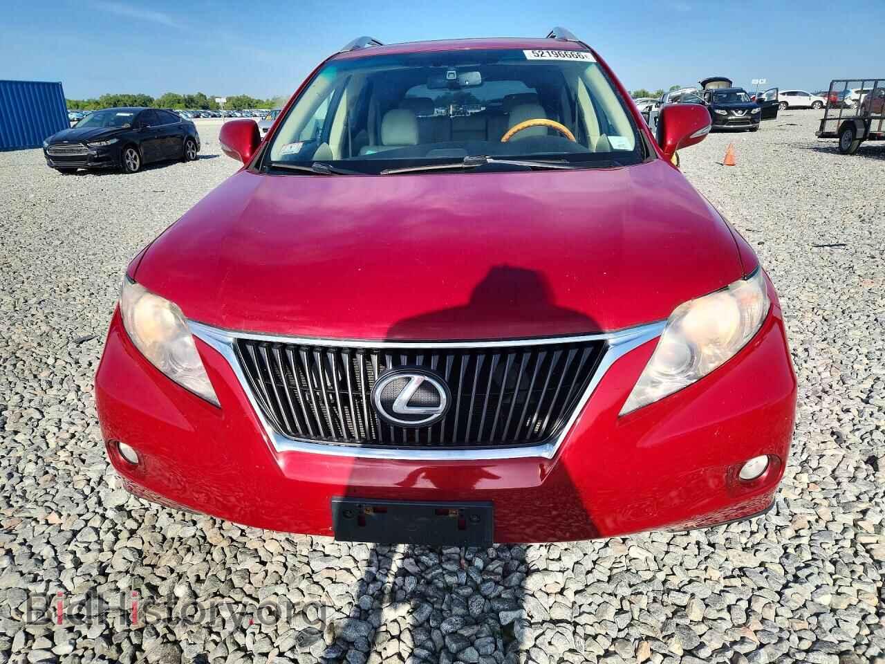 2010 LEXUS RX350 - VIN: 2T2BK1BA7AC054266 - Фото 5