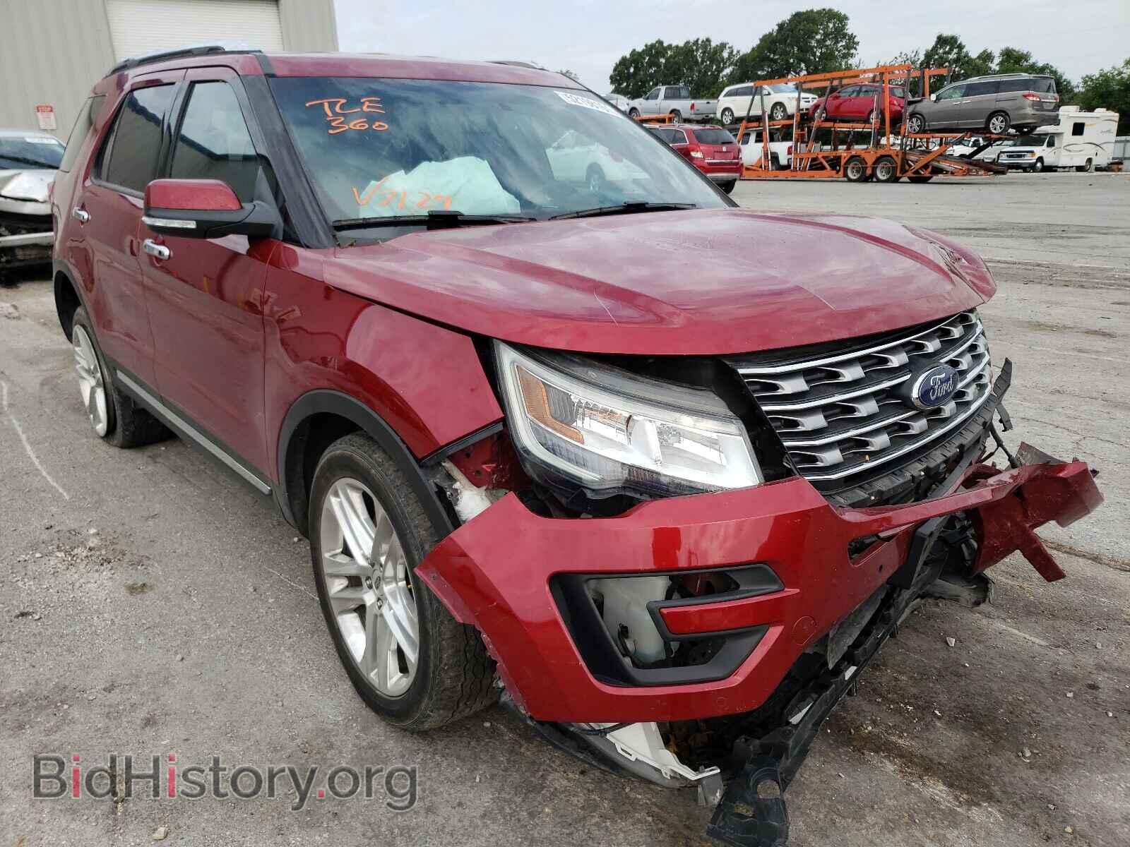 Фотография 1FM5K8F87HGB52786 - FORD EXPLORER 2017