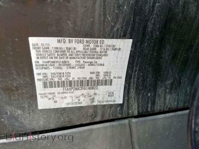 2015 FORD TAURUS - VIN: 1FAHP2MK2FG140823 - Фото 10