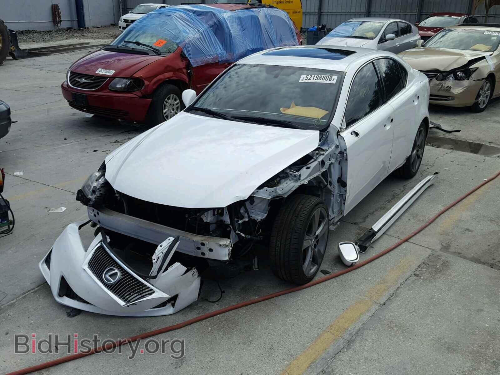 2012 LEXUS IS 250 - VIN: JTHBF5C25C5166487 - Фото 2