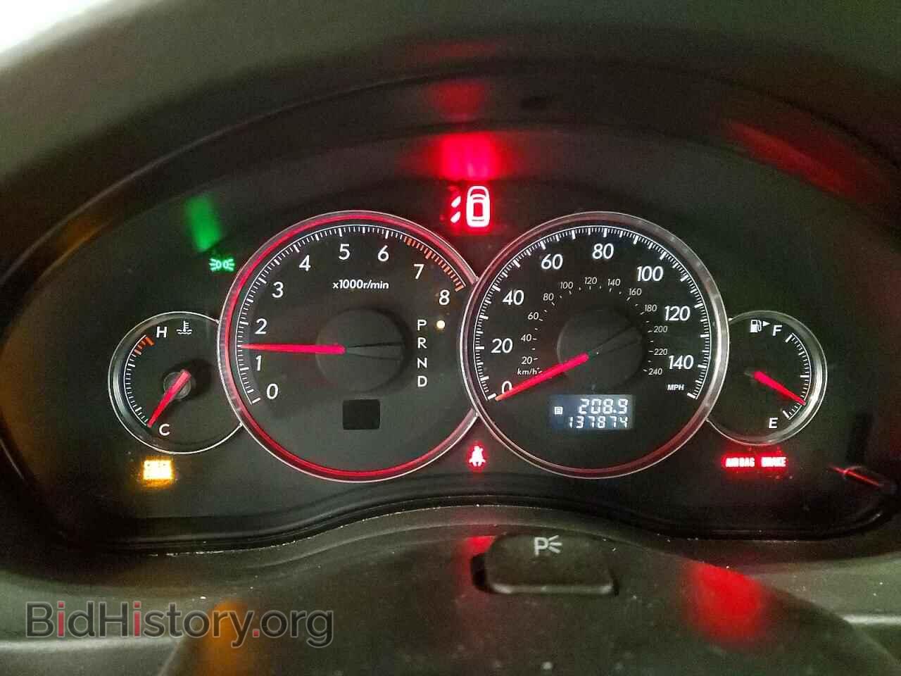 2008 SUBARU LEGACY - VIN: 4S3BL616987204627 - Фото 9