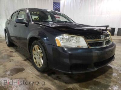 2011 Dodge AVENGER, black — VIN 1B3BD4FB6BN598843, Copart