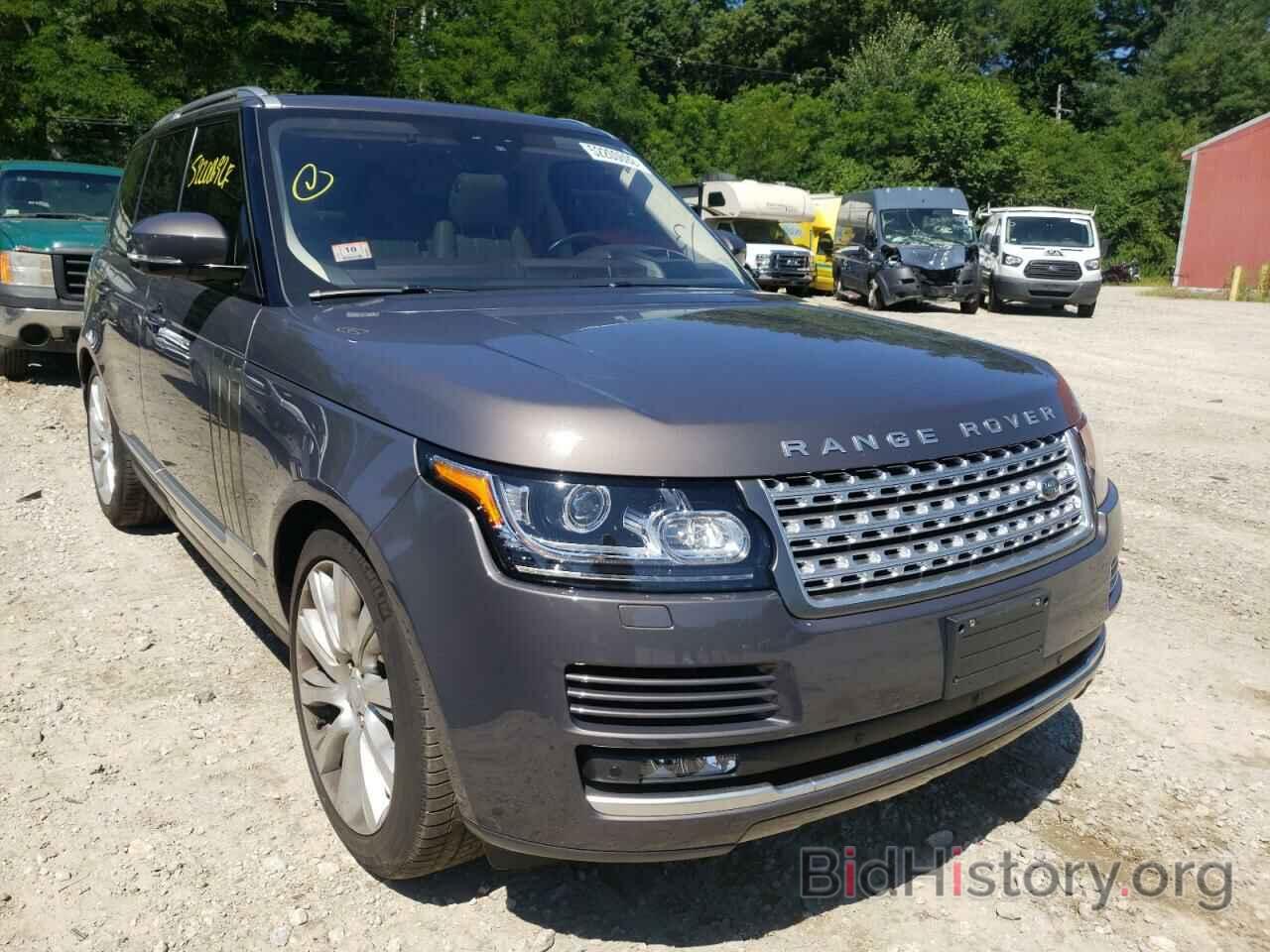 Photo SALGS2FK1HA321296 - LAND ROVER RANGEROVER 2017