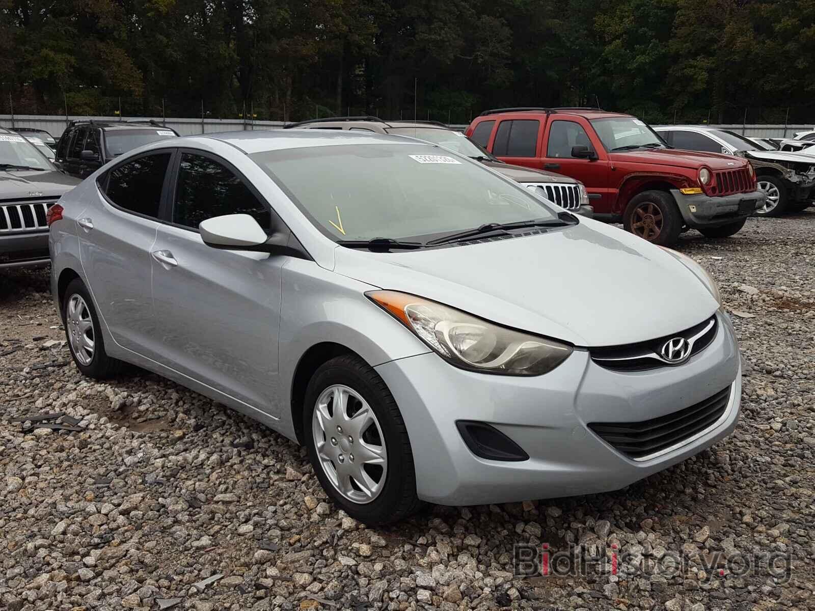 Photo 5NPDH4AE9BH027408 - HYUNDAI ELANTRA 2011