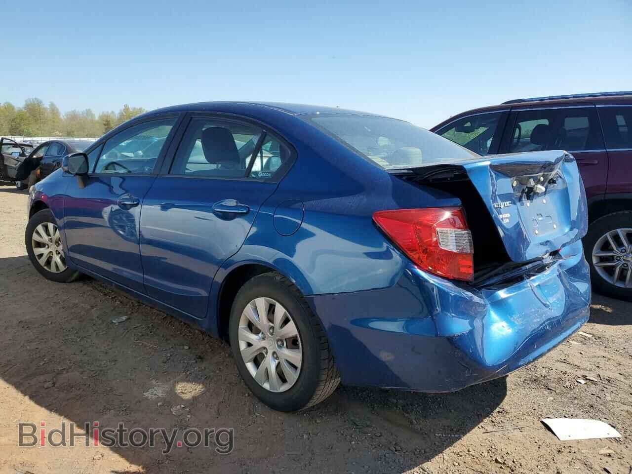 2012 HONDA CIVIC - VIN: 2HGFB2F51CH566060 - Photo 2